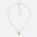 Dior Petit Multicolor Crystals 18K Gold Necklace