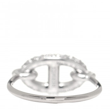 Hermes Farandole Diamond 18K Gold Ring