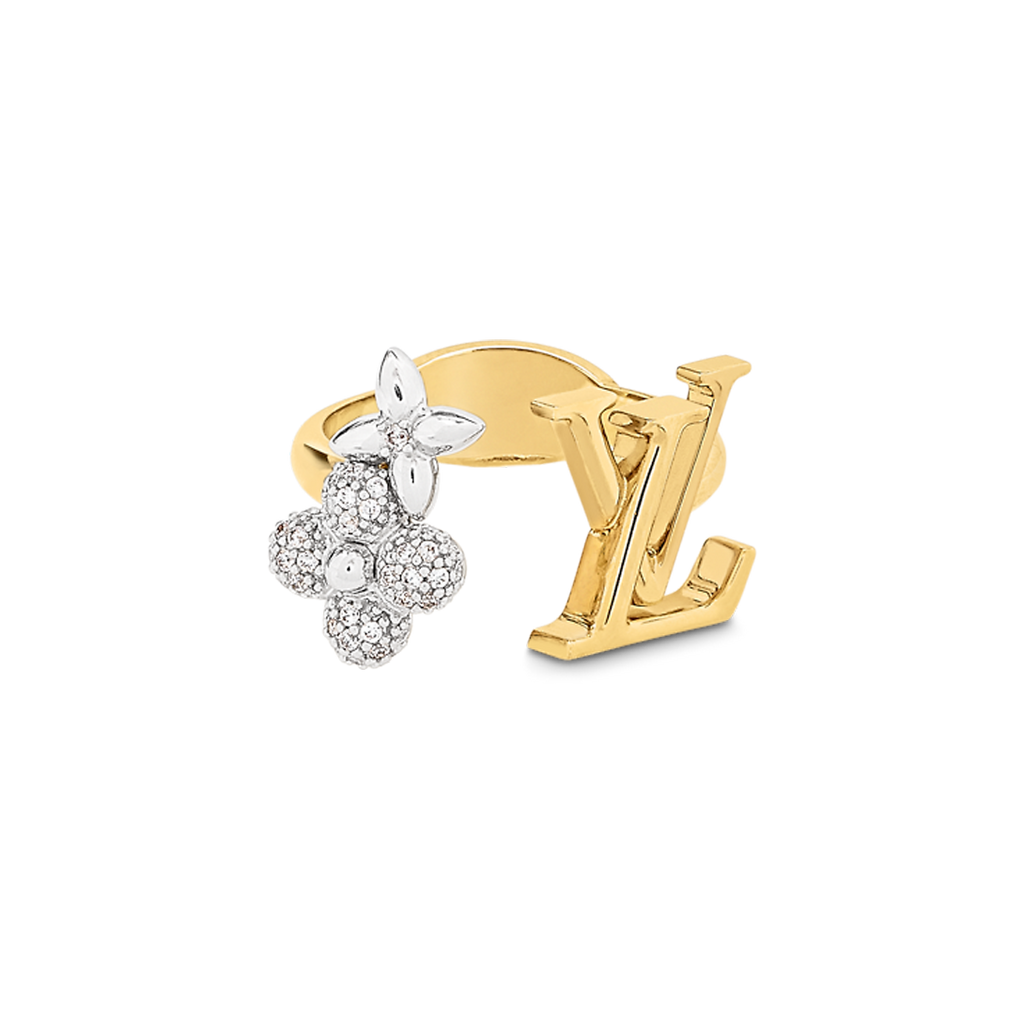 Louis Vuitton Gram 18K Gold Ring