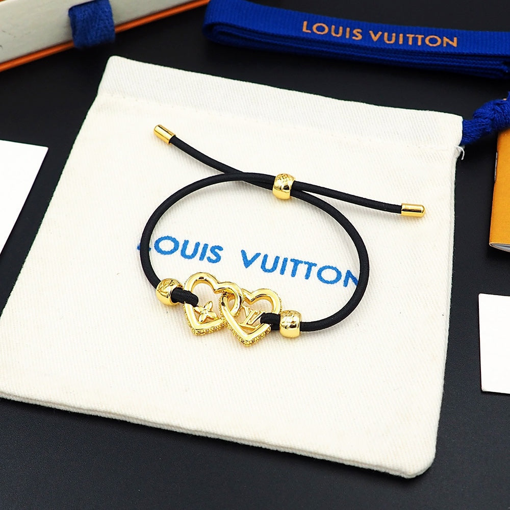 Louis Vuitton My Love Black 18K Gold Bracelet