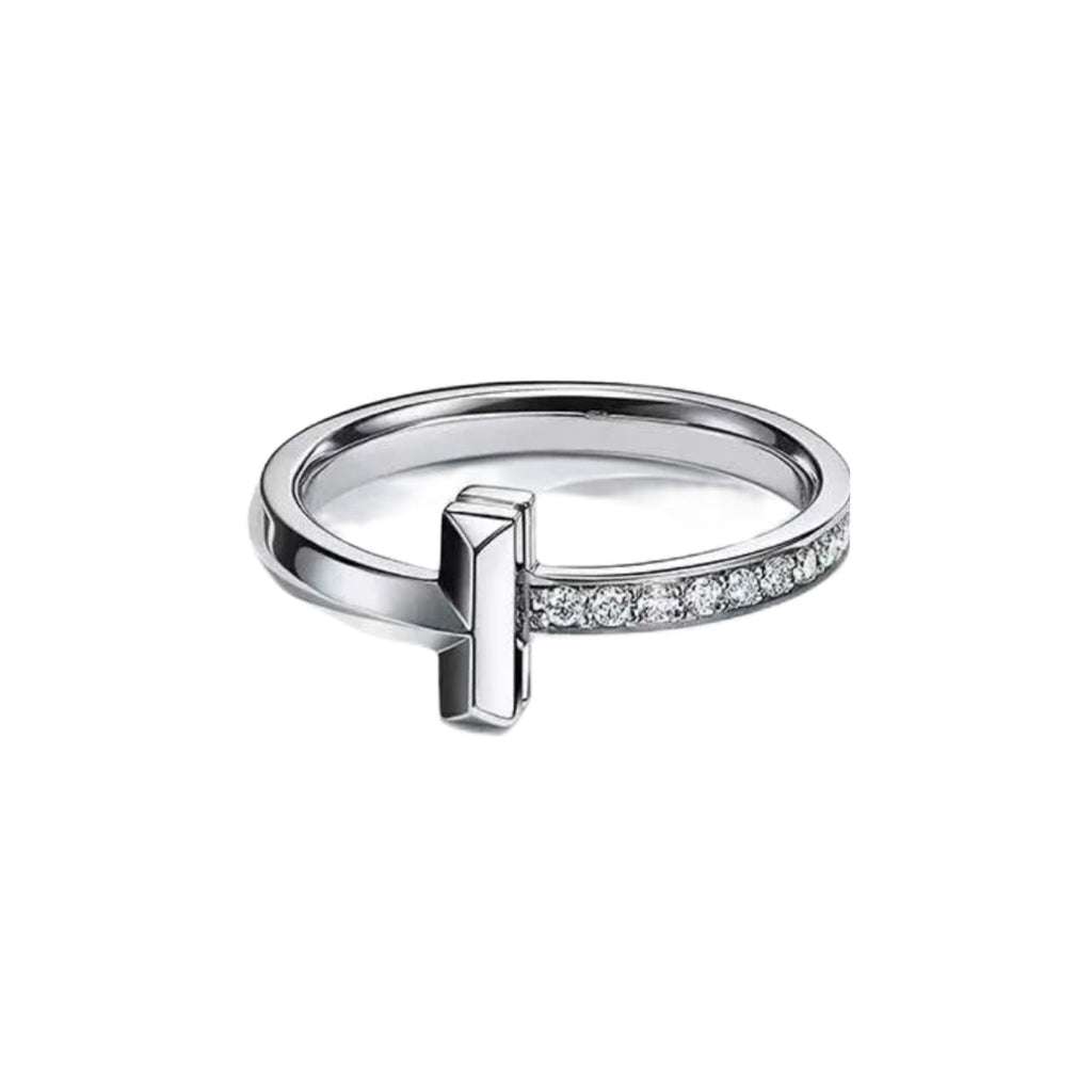 Tiffany T1 Diamond 18K Gold Ring