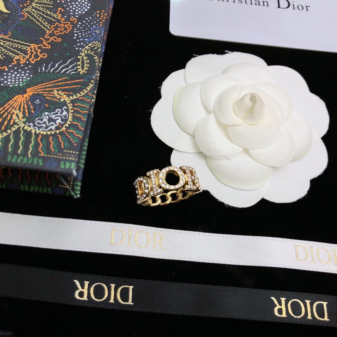 Dior Revolution Chain 18K Gold Ring