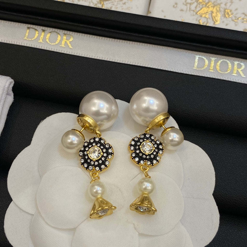 Dior Tribales 18K Gold Earrings