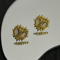 Louis Vuitton Vintage 18K Gold Earrings