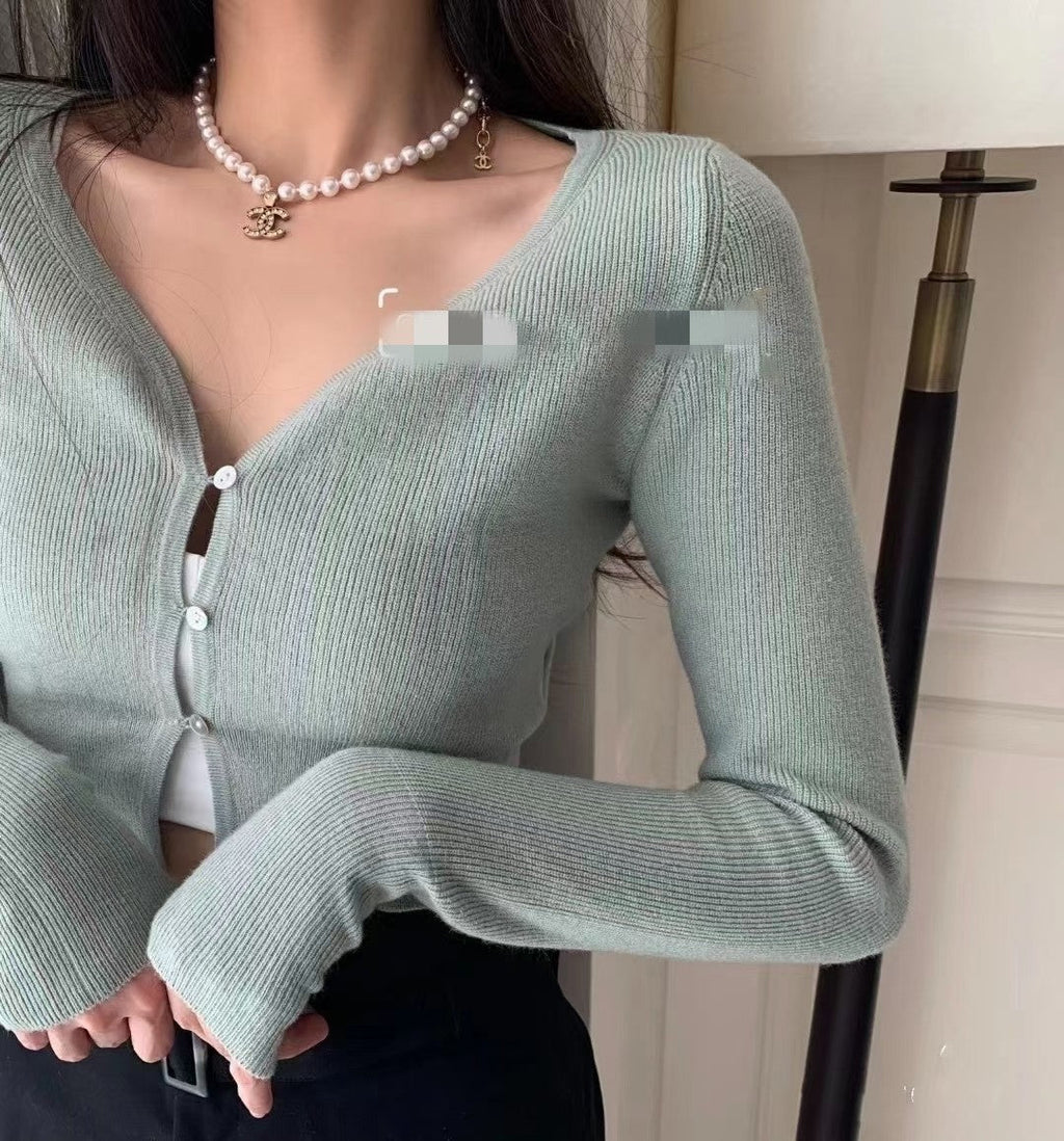 Chanel Pearl Chain 18K Gold Necklace