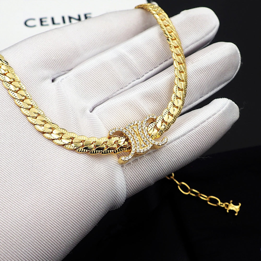 Celine Diamonds 18K Gold Necklace